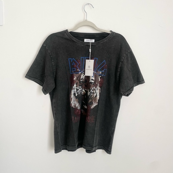 NWT Anine bing tiger T-shirt - Picture 9 of 12